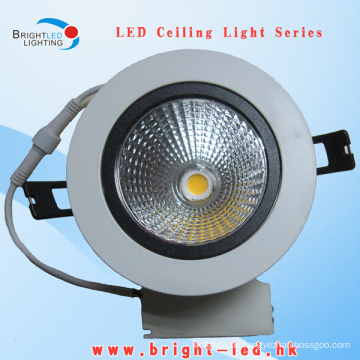 95mm Ausschnitt 900lm 10W New-Design COB LED Deckenleuchte